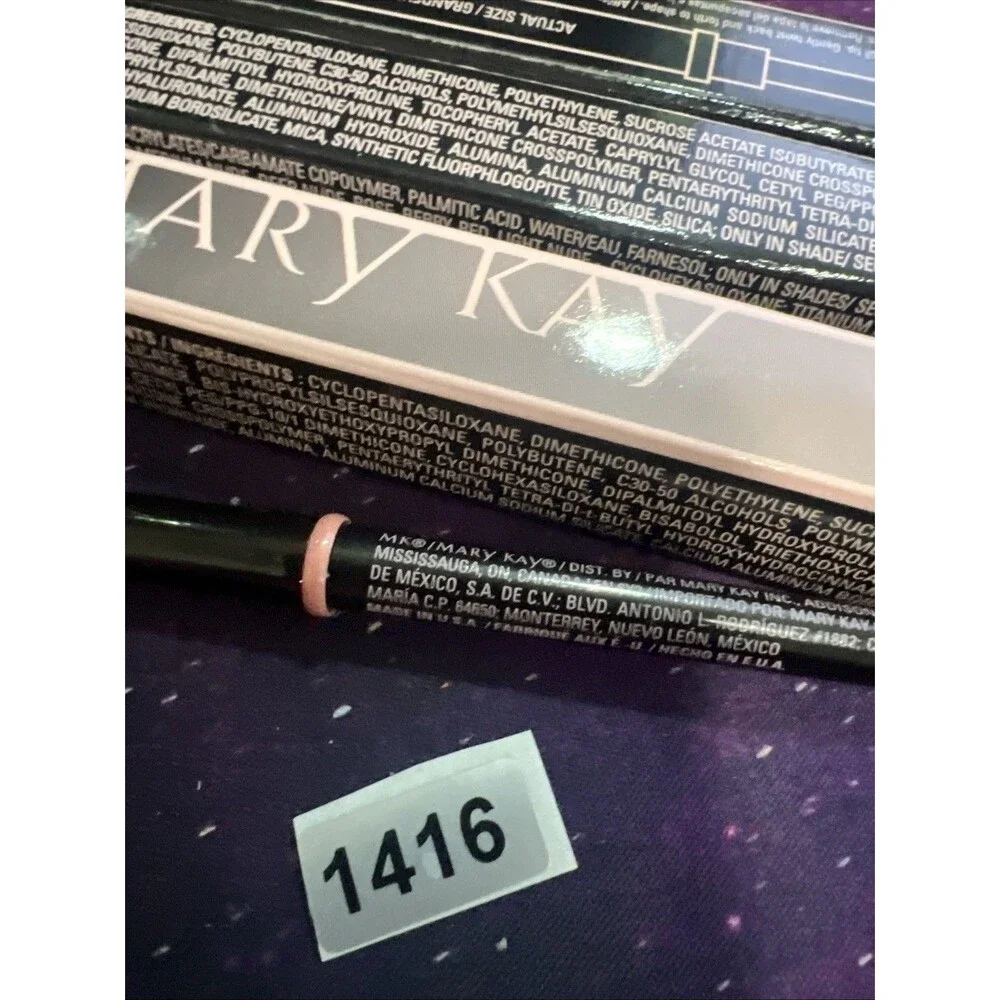 3 Mary Kay Twist Up Lip Liner Light Nude Full Size 0.01 oz New  Discontinued